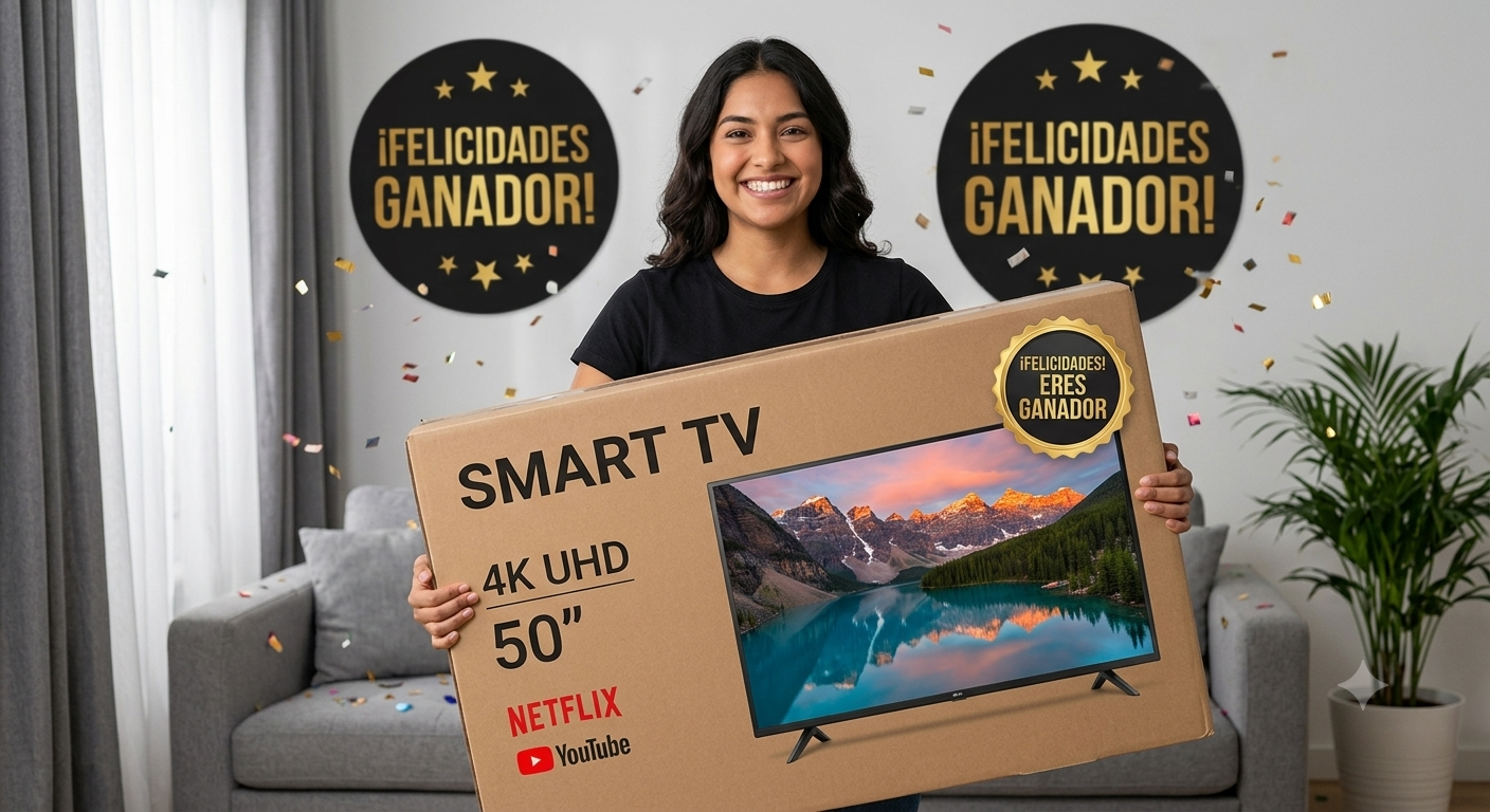 Smart TV 50" 4K